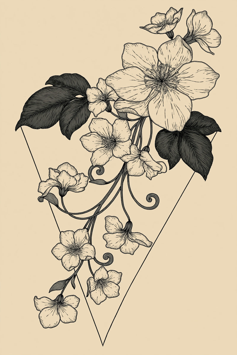 Art Nouveau Collar Point Motif 02 from Art Nouveau Needlework Book 3, a digital embroidery design reference for machine embroidery designs, embroidery patterns and garment placement ideas.