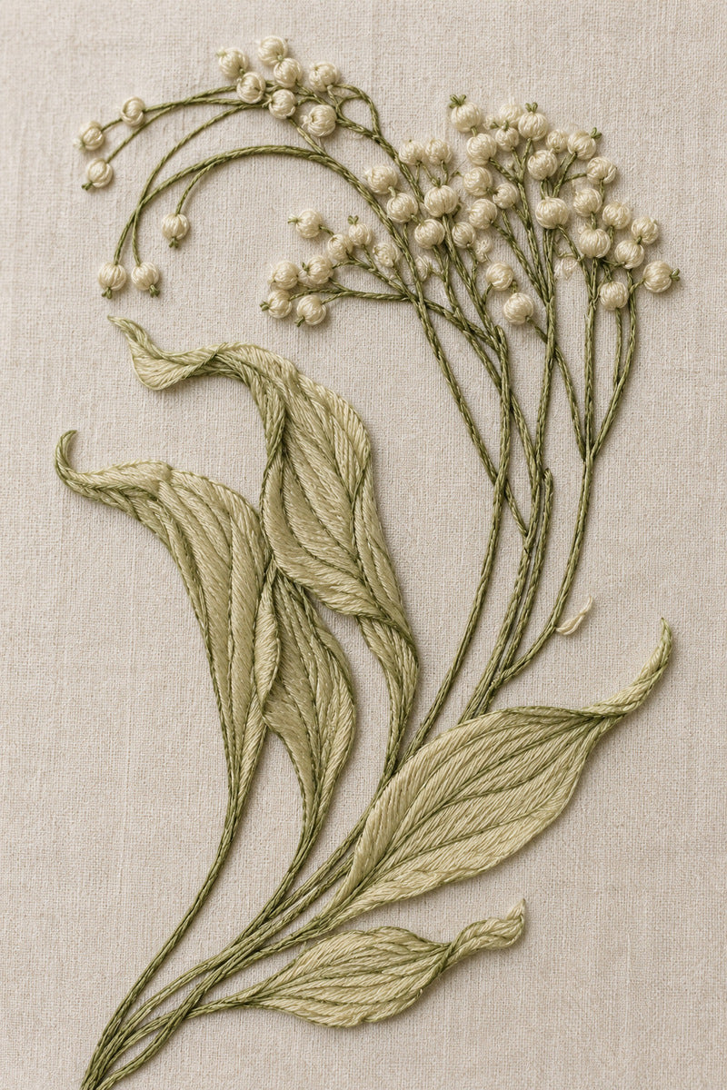 Art Nouveau Kitchen Linen Motif from Art Nouveau Needlework Book 1, a digital embroidery design reference for machine embroidery designs, embroidery patterns and linen and home textile projects.