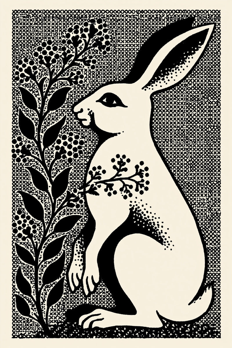 Assisi Inspired Rabbit Motif from Colbert Embroidery Studies Book 3, a digital embroidery design reference for machine embroidery designs, embroidery patterns and embroidery design reference.