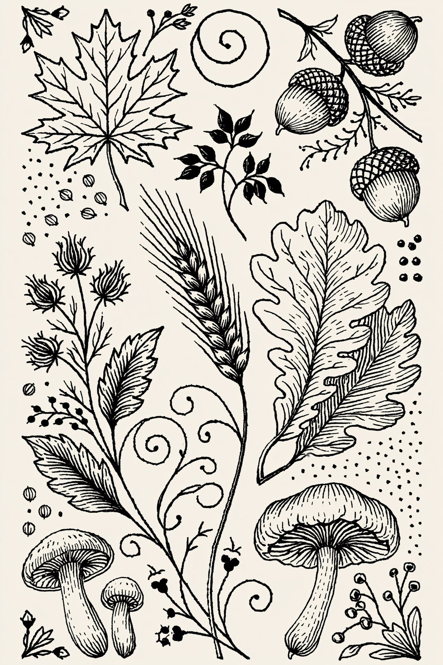 Digital PDF embroidery design bundle cover preview for Nature, Country Folk & Global Color Bundle 1, featuring curated embroidery patterns, motif library references and textile… - preview 25