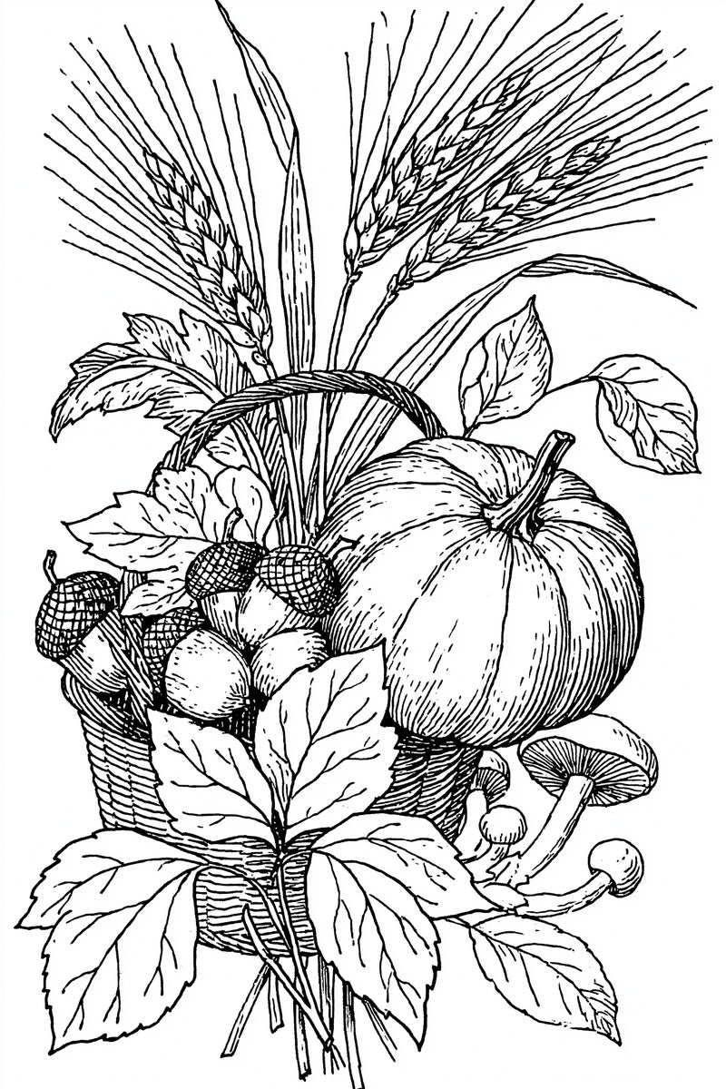 Autumn Recipe Cloth Motif Halloween from Halloween & Autumn Embroidery Book 4, a digital embroidery design reference for machine embroidery designs, embroidery patterns and seasonal embroidery motifs.