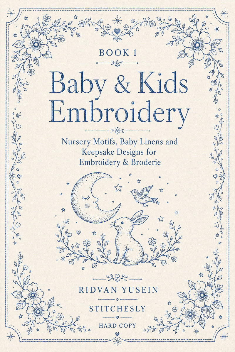 Baby And Kids Embroidery 1 Book 03 from Baby & Kids Embroidery Book 1, a digital embroidery design reference for machine embroidery designs, embroidery patterns and baby and keepsake embroidery.