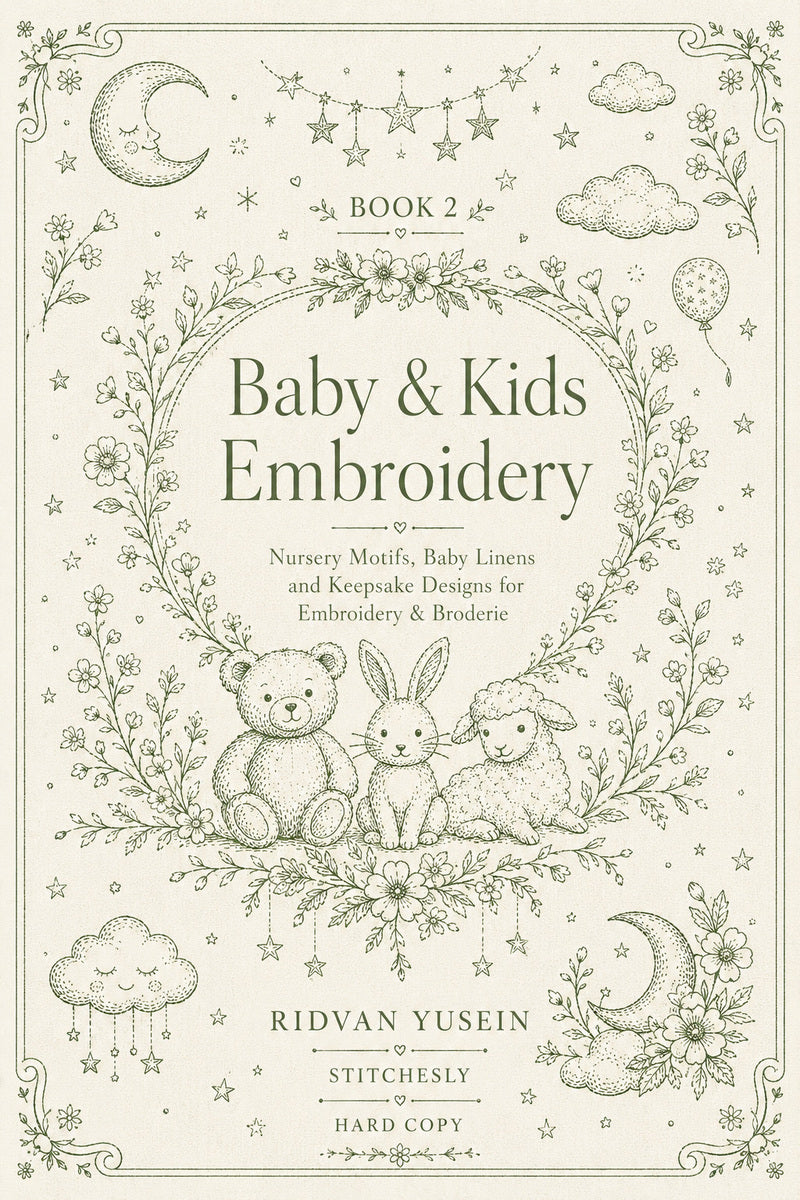 Baby And Kids Embroidery 2 Book 03 from Baby & Kids Embroidery Book 2, a digital embroidery design reference for machine embroidery designs, embroidery patterns and baby and keepsake embroidery.