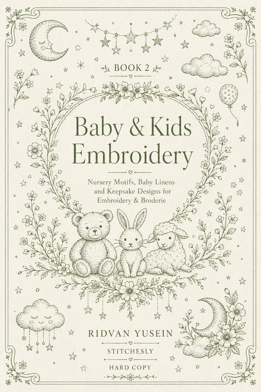 Baby And Kids Embroidery 2 Book 03 from Baby & Kids Embroidery Book 2, a digital embroidery design reference for machine embroidery designs, embroidery patterns and baby and keepsake embroidery.