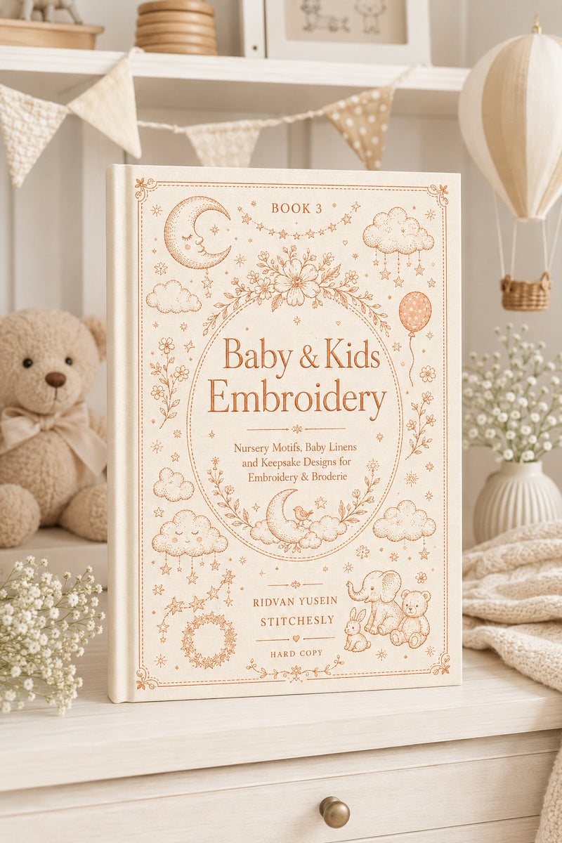 Baby And Kids Embroidery 3 Book 02 from Baby & Kids Embroidery Book 3, a digital embroidery design reference for machine embroidery designs, embroidery patterns and baby and keepsake embroidery.