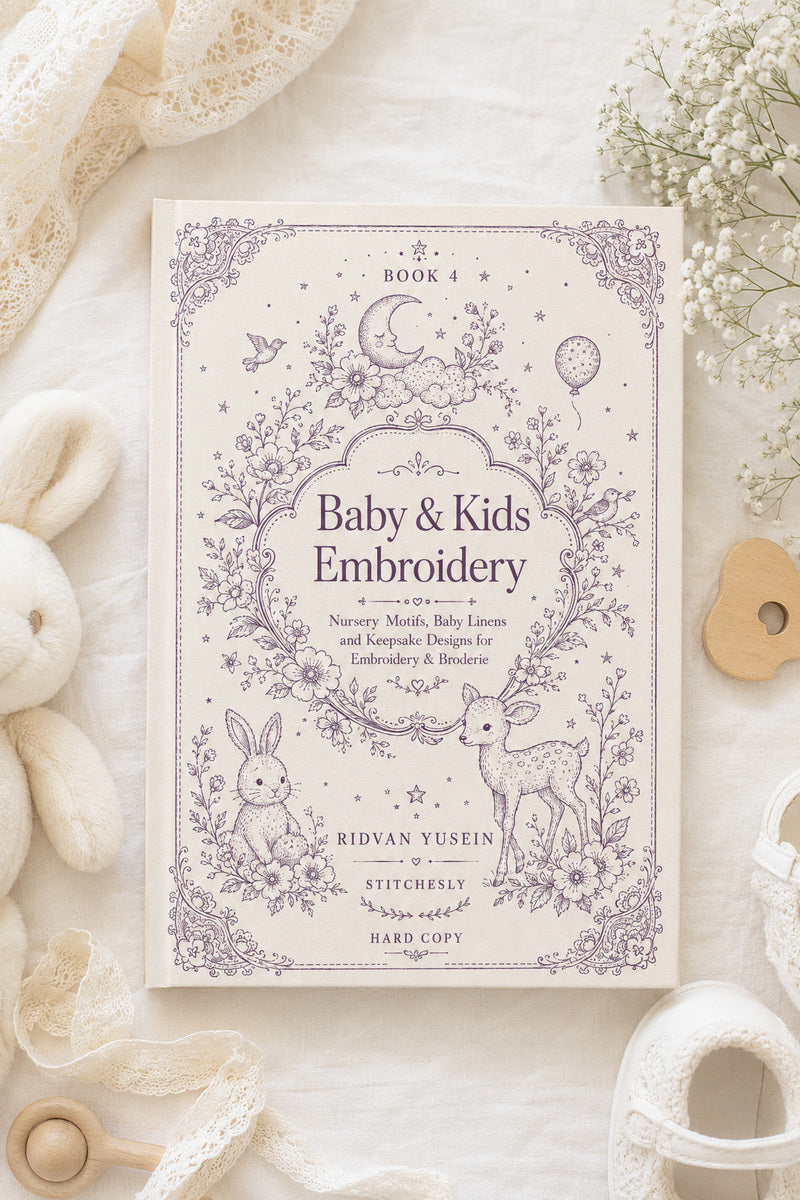 Baby And Kids Embroidery 4 Book 02 from Baby & Kids Embroidery Book 4, a digital embroidery design reference for machine embroidery designs, embroidery patterns and baby and keepsake embroidery.
