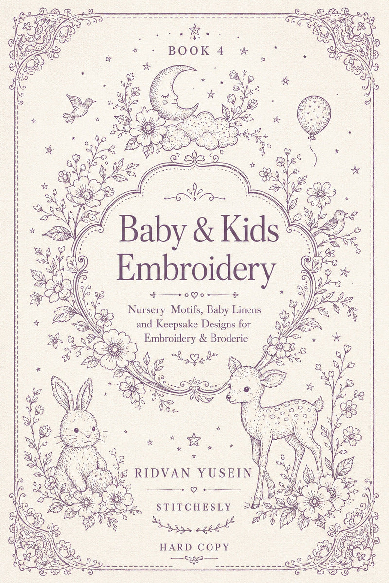 Baby And Kids Embroidery 4 Book 03 from Baby & Kids Embroidery Book 4, a digital embroidery design reference for machine embroidery designs, embroidery patterns and baby and keepsake embroidery.