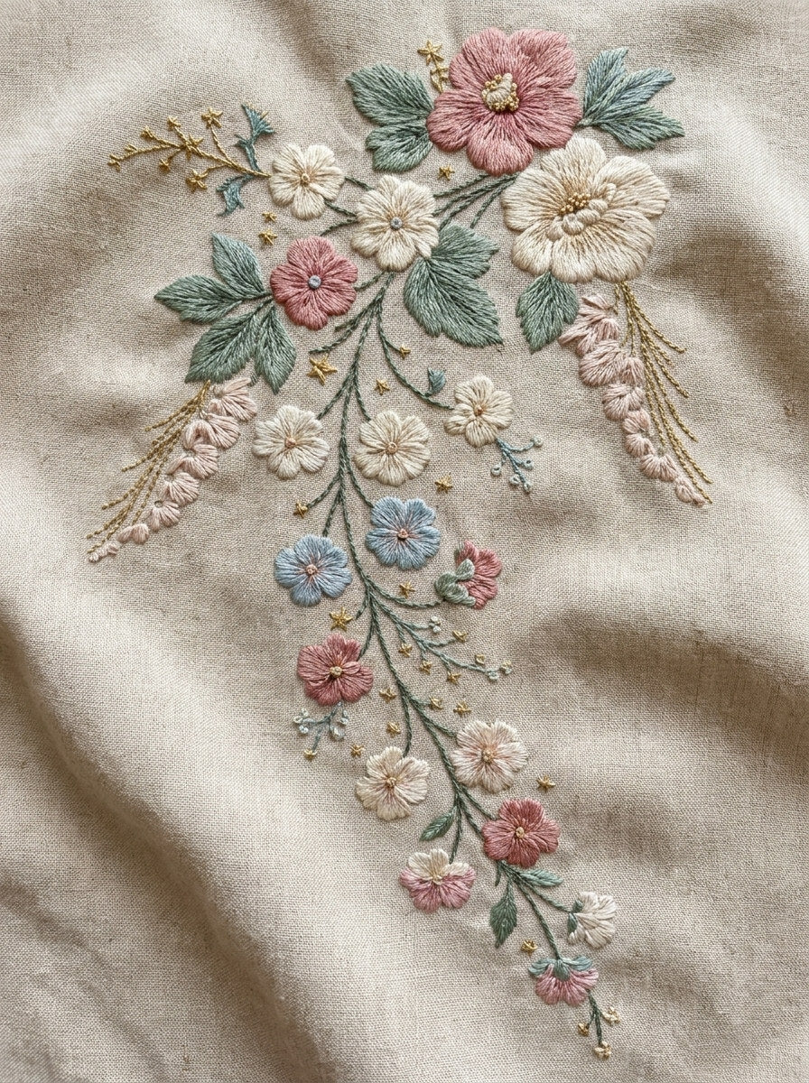 Baby Blanket Corner Motif Baby And Kids Embroidery 0 Png from Baby & Kids Embroidery Book 1, a digital embroidery design reference for machine embroidery designs, embroidery patterns and corner embroidery.
