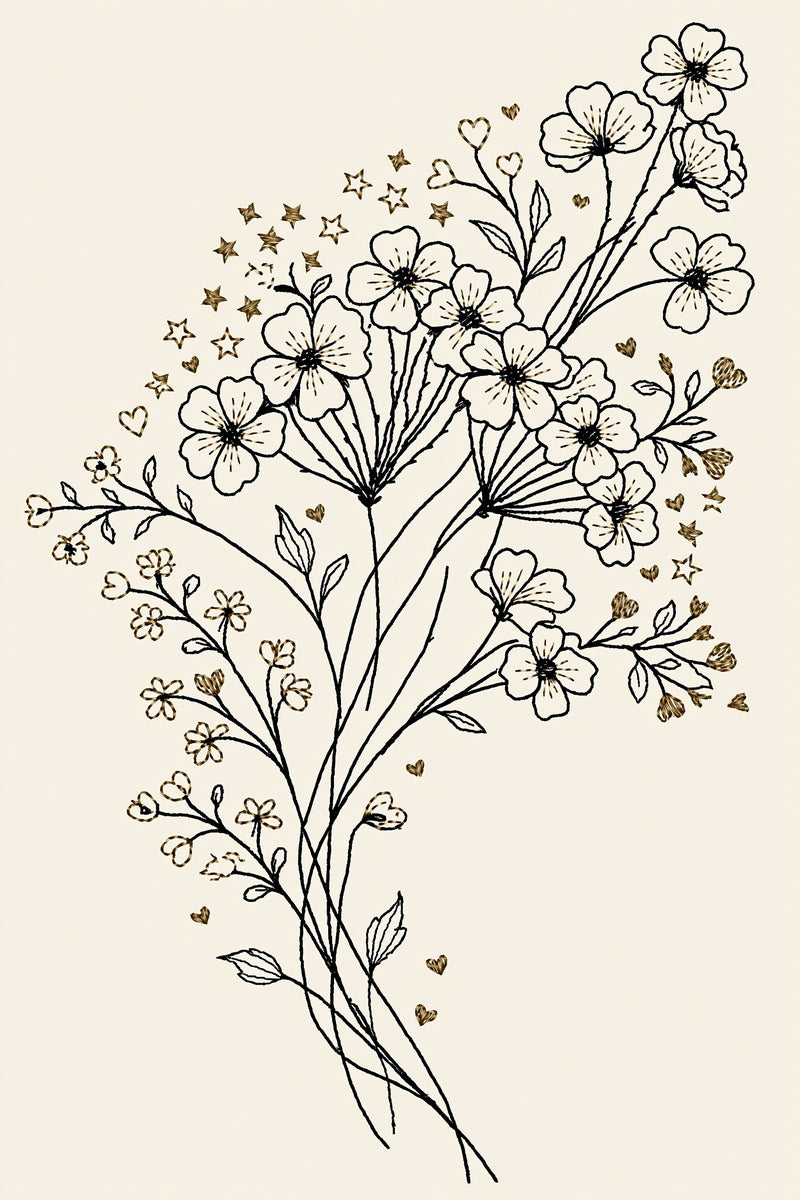 Baby Linen Napkin Corner Baby from Baby & Kids Embroidery Book 2, a digital embroidery design reference for machine embroidery designs, embroidery patterns and corner embroidery.