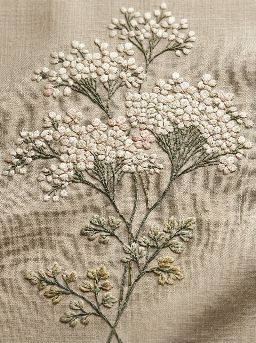 Baby Linen Whitework Motif French from French Embroidery & La Broderie Blanche Book 2, a digital embroidery design reference for machine embroidery designs, embroidery patterns and lace and broderie details.