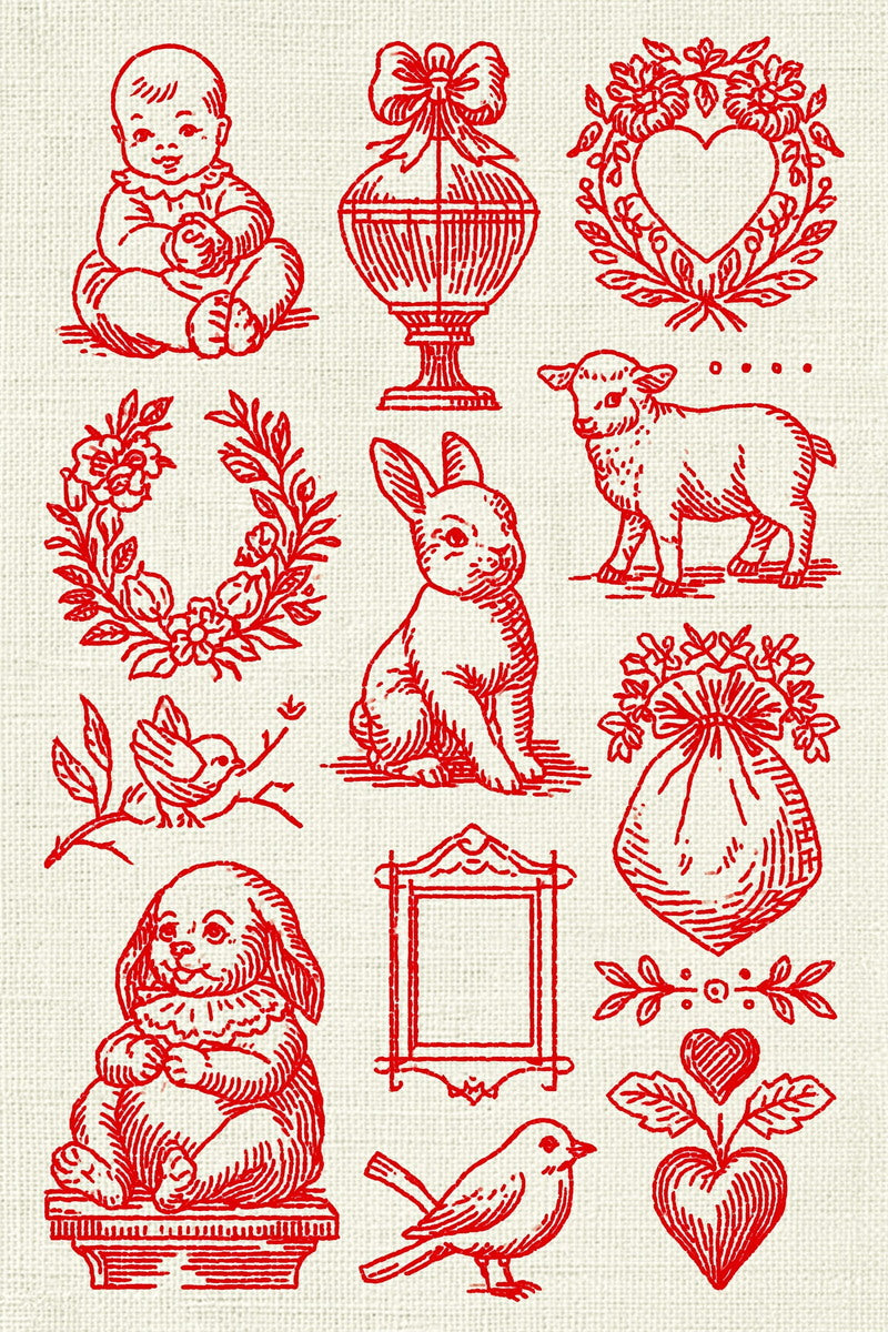 Redwork Embroidery Collection Book 31 Product Book 2 digital PDF embroidery design book - product image 18