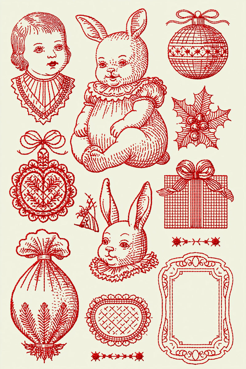 Redwork Embroidery Collection Book 31 Product Book 4 digital PDF embroidery design book - product image 21