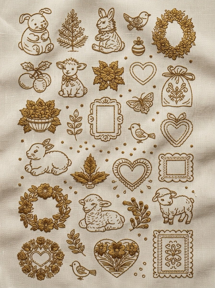 Single Color Embroidery Designs Book 32 Product Book 3 digital PDF embroidery design book - product image 23