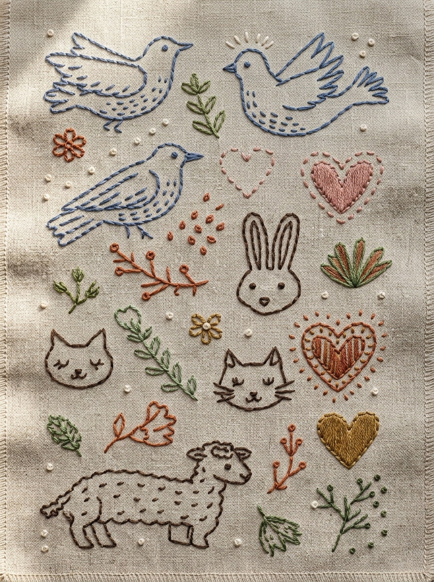 Backstitch And Outline Embroidery Pattern Png from Backstitch & Outline Designs Book 1, a digital embroidery design reference for machine embroidery designs, embroidery patterns and embroidery design reference.