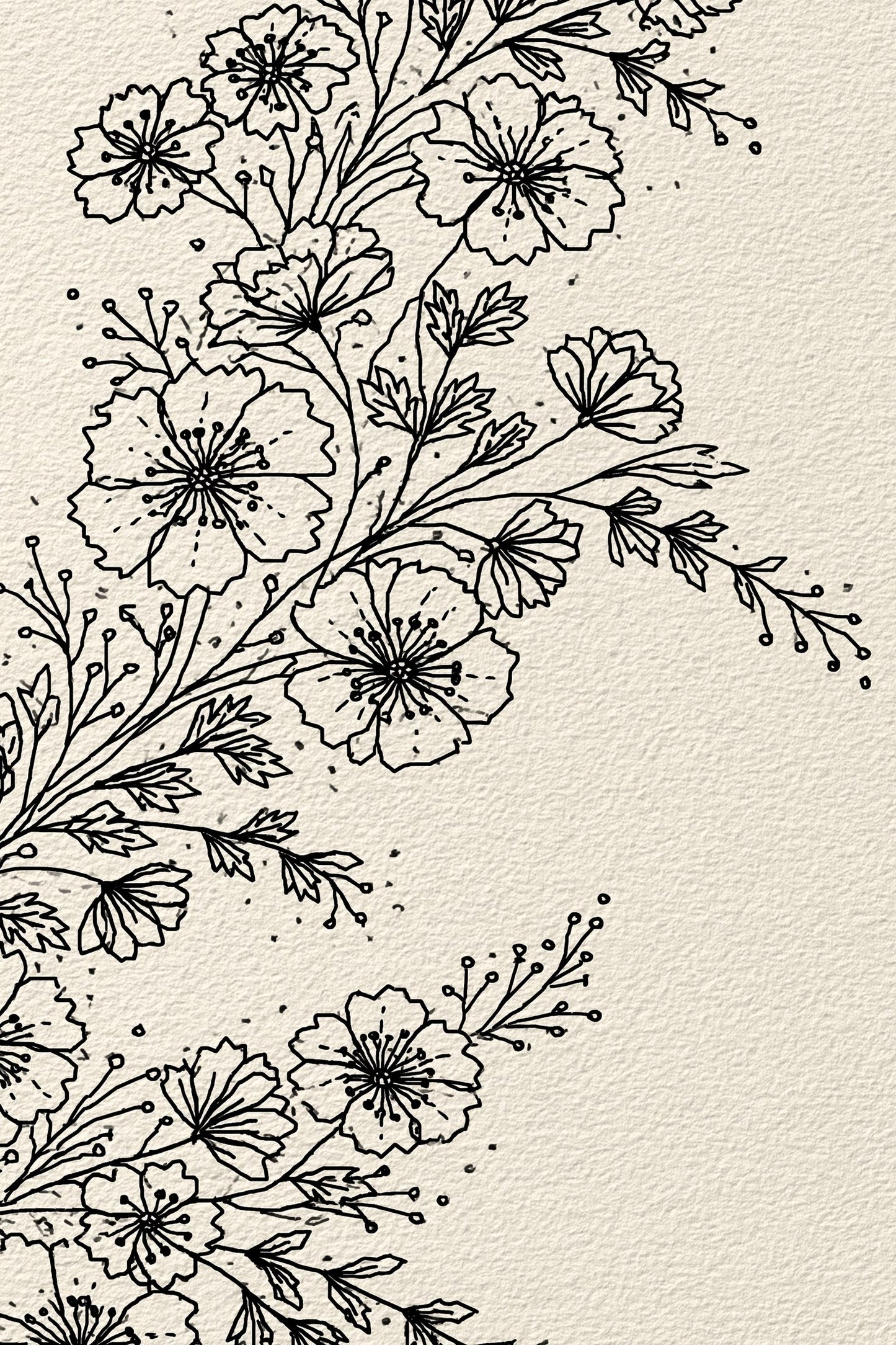 Digital PDF embroidery design bundle cover preview for Monochrome Stitch Language Bundle 3, featuring curated embroidery patterns, motif library references and textile design… - preview 28