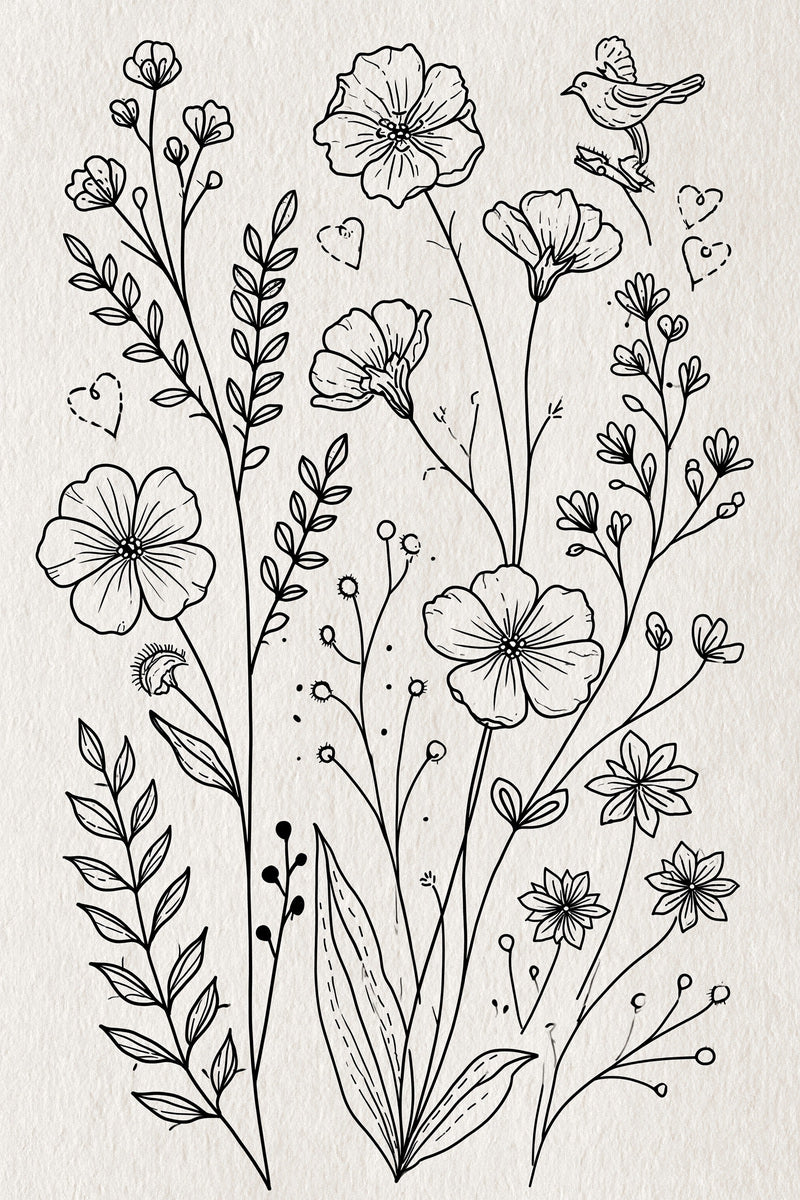 Backstitch Mini Filler Plate Backstitch from Backstitch & Outline Designs Book 1, a digital embroidery design reference for machine embroidery designs, embroidery patterns and small motif and accent designs.