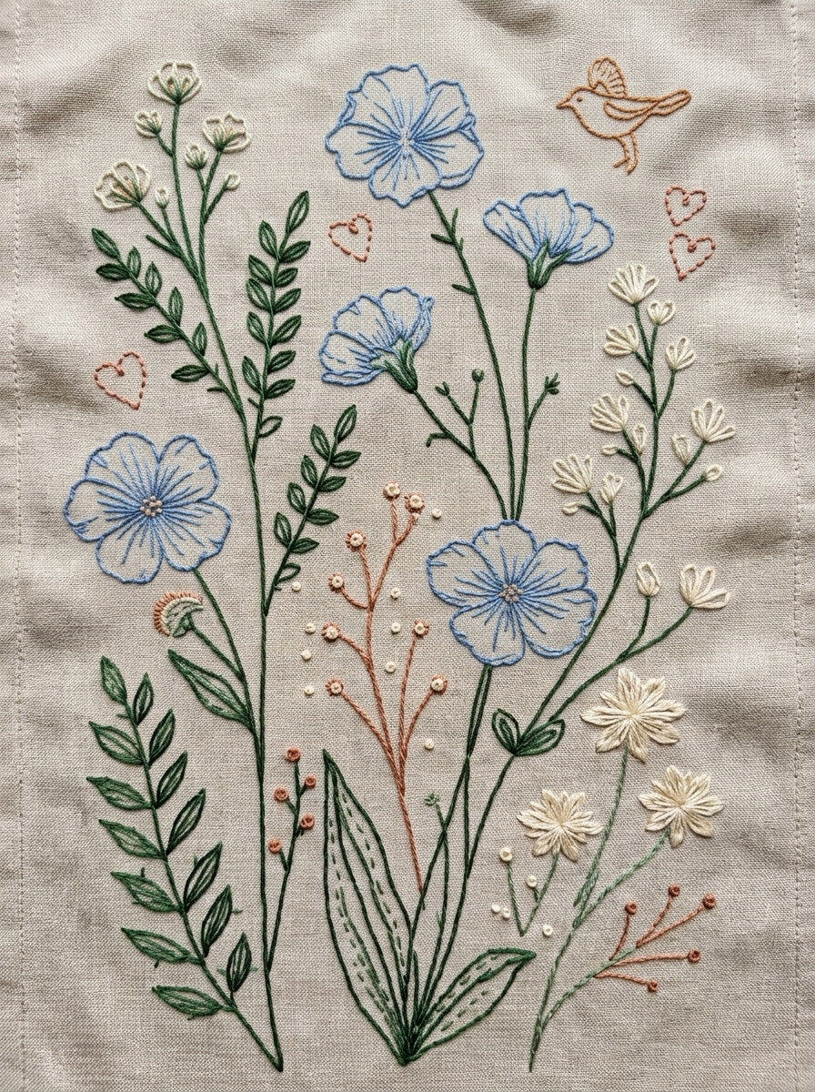 Backstitch Mini Filler Plate Backstitch from Backstitch & Outline Designs Book 1, a digital embroidery design reference for machine embroidery designs, embroidery patterns and small motif and accent designs.
