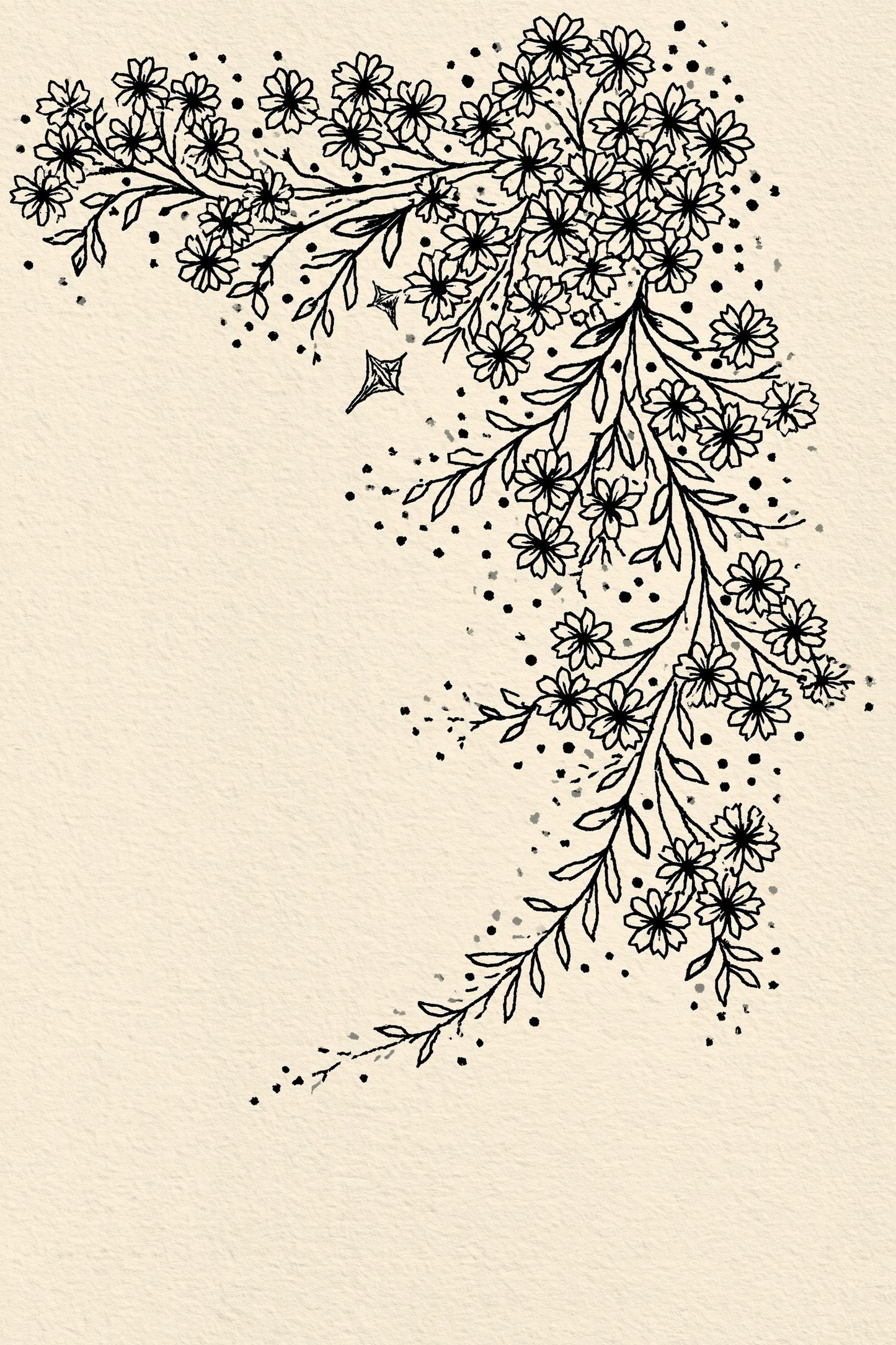 Digital PDF embroidery design bundle cover preview for Monochrome Stitch Language Bundle 1, featuring curated embroidery patterns, motif library references and textile design… - preview 25