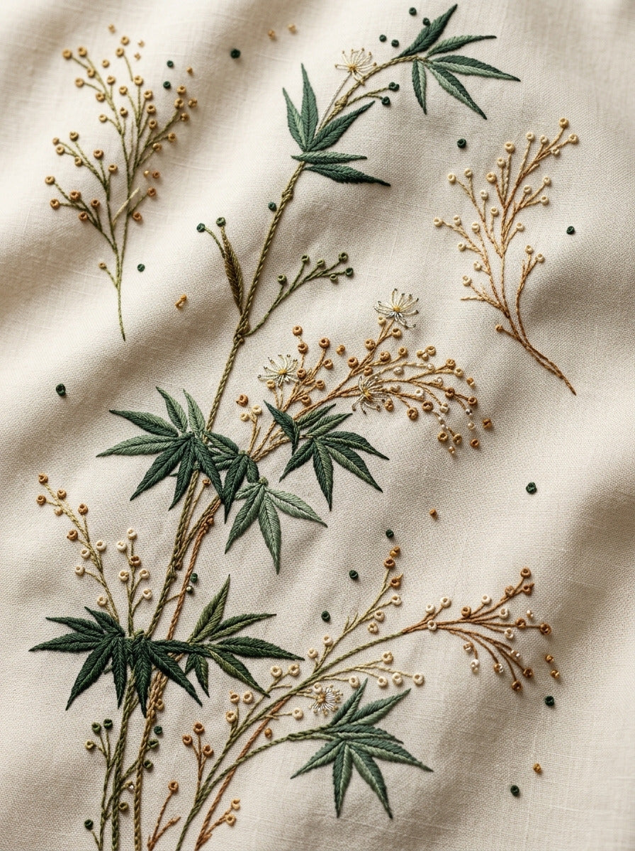 Bamboo Branch And Minimal Botanical from East Asian Inspired Embroidery Book 8, a digital embroidery design reference for machine embroidery designs, embroidery patterns and small motif and accent designs.