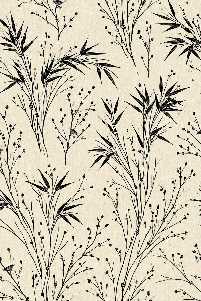 Bamboo Sprigs Branches And Minimal 02 from East Asian Inspired Embroidery Book 5, a digital embroidery design reference for machine embroidery designs, embroidery patterns and small motif and accent designs.