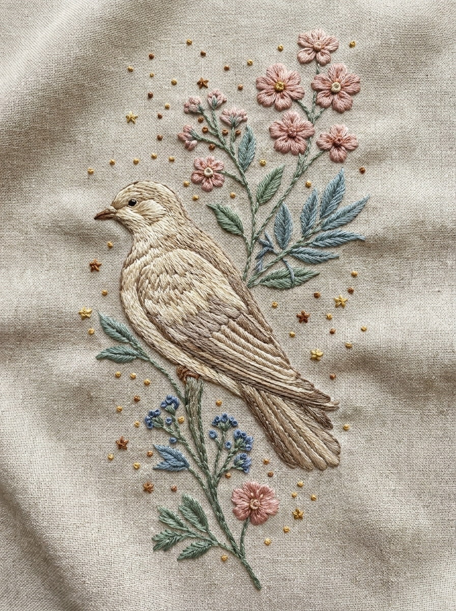 Baptism Dove Keepsake Motif Baby And Kids 0 Png from Baby & Kids Embroidery Book 3, a digital embroidery design reference for machine embroidery designs, embroidery patterns and baby and keepsake embroidery.