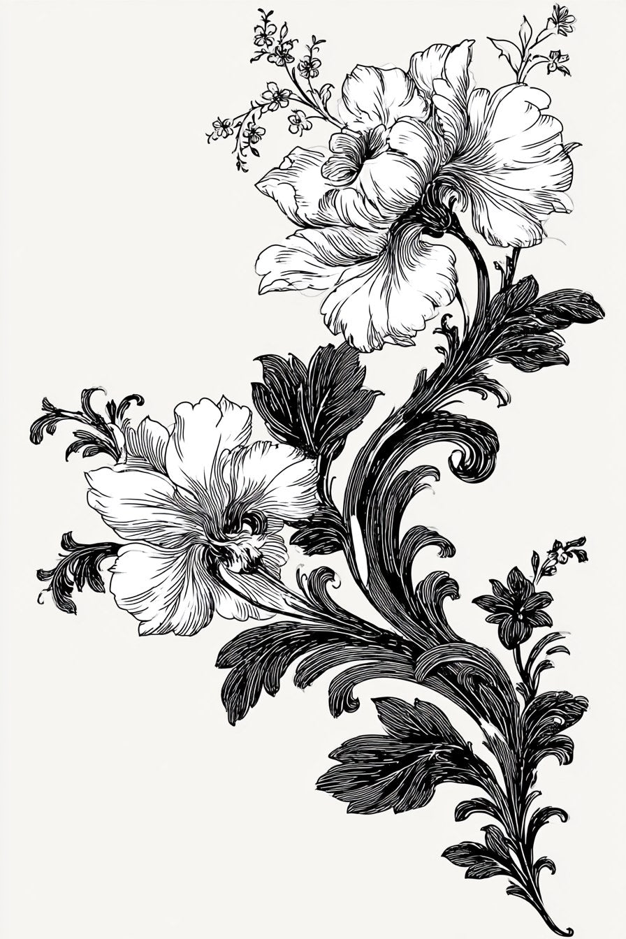 Digital PDF embroidery design bundle cover preview for Ornamental Borders & Baroque Frames Bundle 2, featuring curated embroidery patterns, motif library references and textile… - preview 12