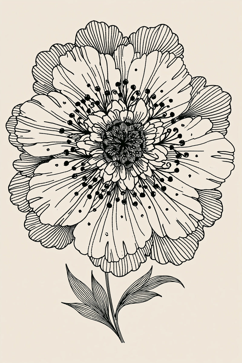 Baroque Petal Rosette Neo Baroque from Neo Baroque Petal Forms Book 1, a digital embroidery design reference for machine embroidery designs, embroidery patterns and botanical and floral embroidery.