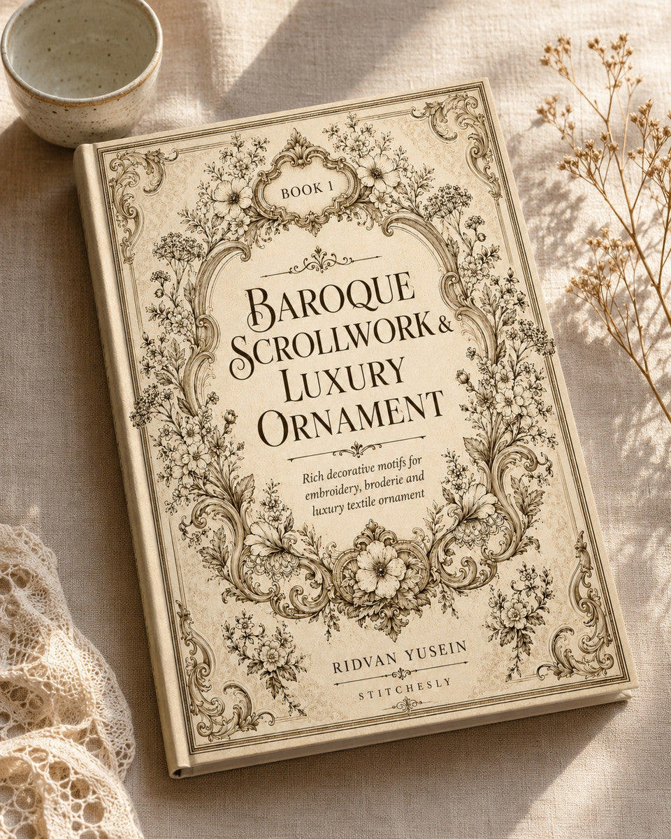Baroque Scrollwork And Luxury Ornament 1 Book 02 from Baroque Scrollwork & Luxury Ornament Book 1, a digital embroidery design reference for machine embroidery designs, embroidery patterns and embroidery design reference.