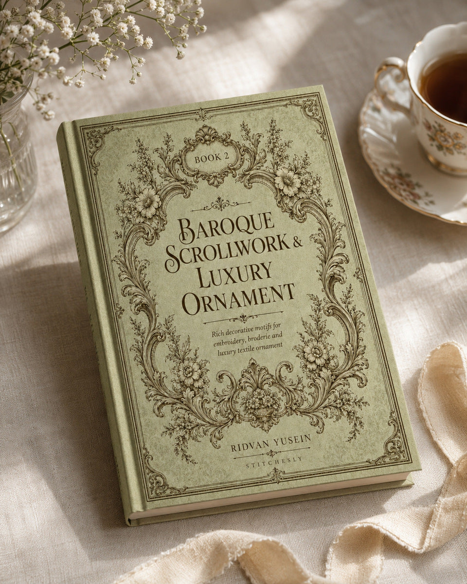 Baroque Scrollwork And Luxury Ornament 2 Book 02 from Baroque Scrollwork & Luxury Ornament Book 2, a digital embroidery design reference for machine embroidery designs, embroidery patterns and embroidery design reference.