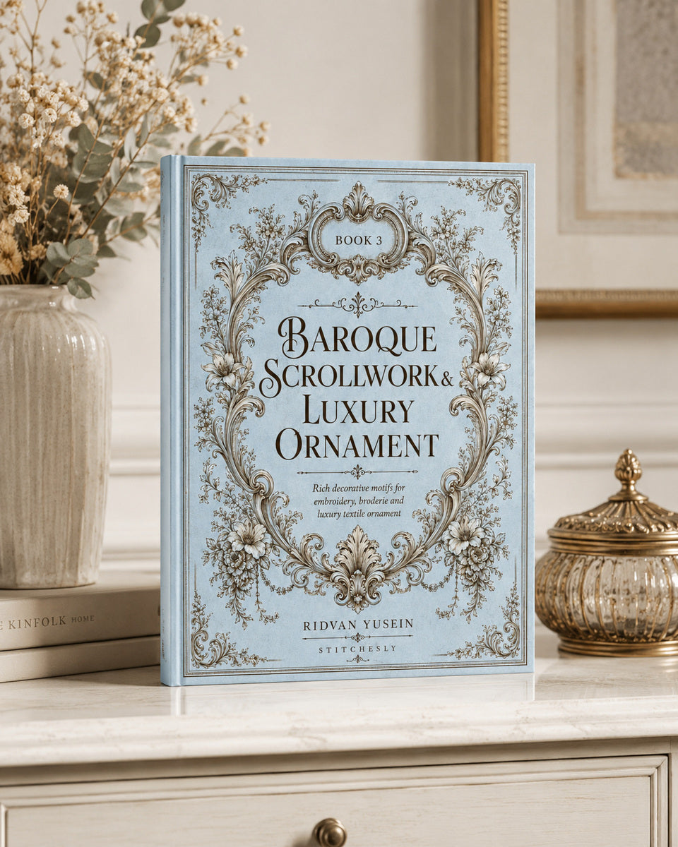 Baroque Scrollwork And Luxury Ornament 3 Book 02 from Baroque Scrollwork & Luxury Ornament Book 3, a digital embroidery design reference for machine embroidery designs, embroidery patterns and embroidery design reference.