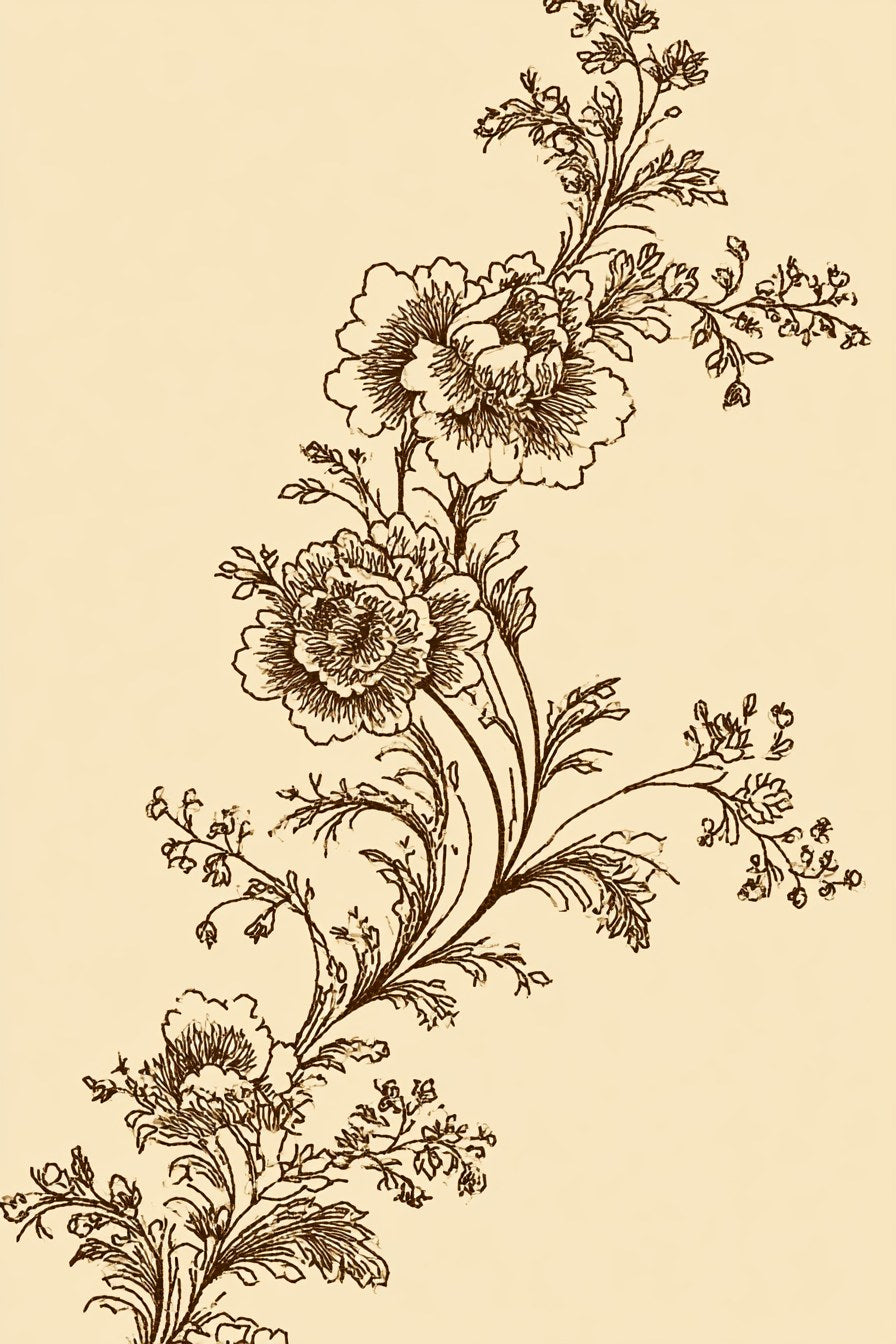 Digital PDF embroidery design bundle cover preview for Ornamental Borders & Baroque Frames Bundle 2, featuring curated embroidery patterns, motif library references and textile… - preview 18