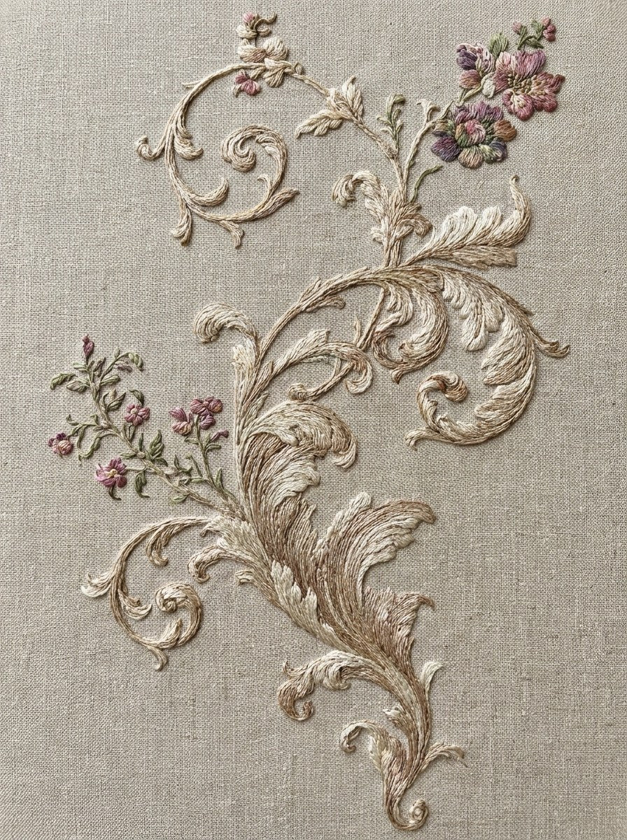 Digital PDF embroidery design bundle cover preview for Ornamental Borders & Baroque Frames Bundle 3, featuring curated embroidery patterns, motif library references and textile… - preview 14