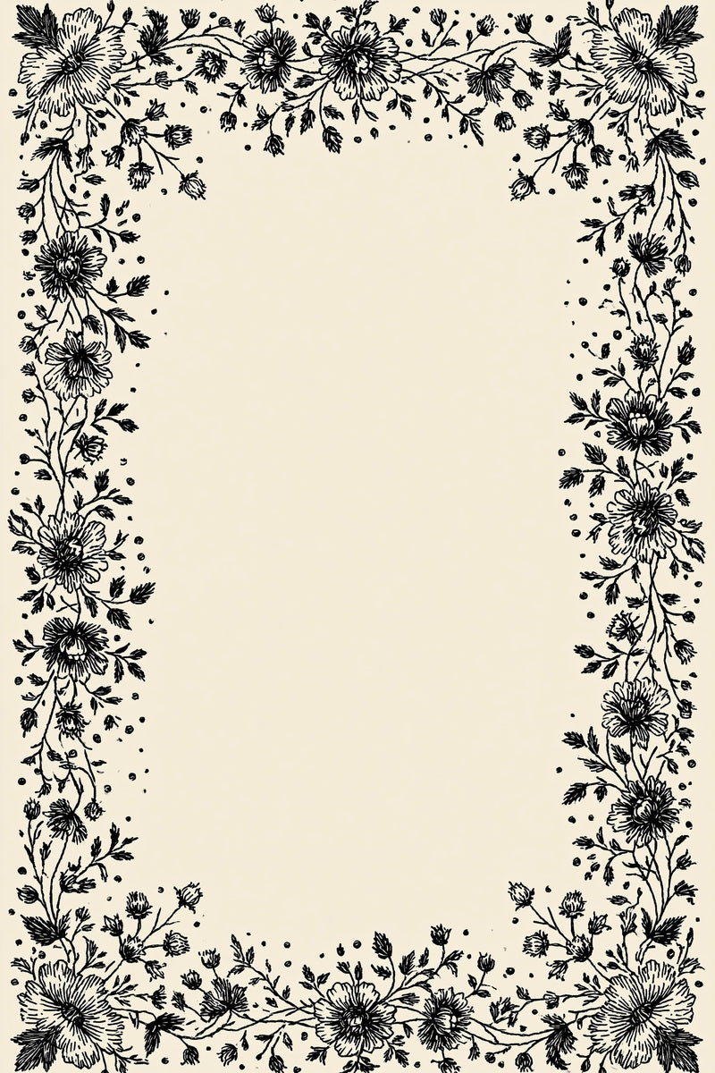 Bed Linen Frame Border Classic from Classic Frames & Borders Book 2, a digital embroidery design reference for machine embroidery designs, embroidery patterns and border and edge embroidery.