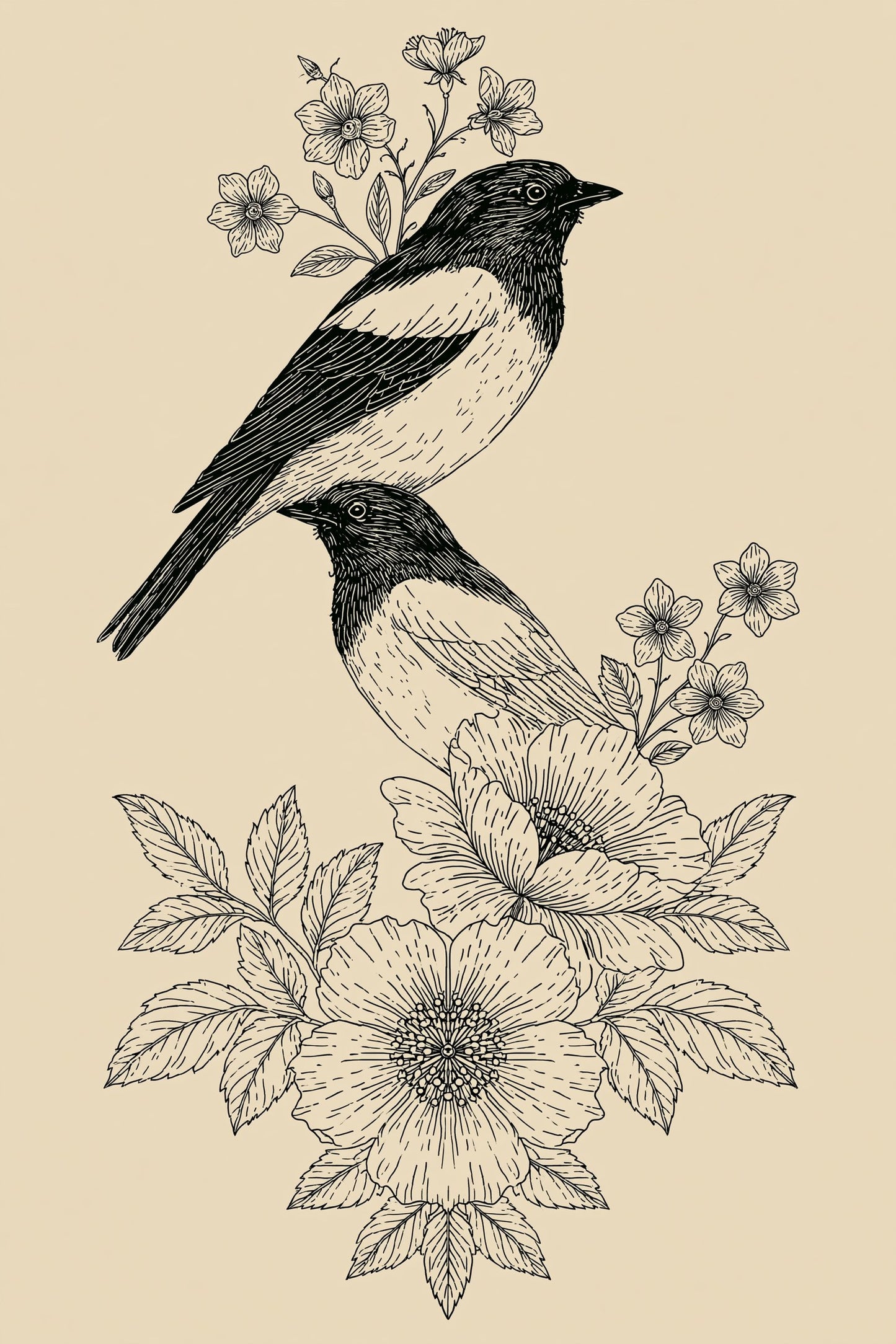 Digital PDF embroidery design bundle cover preview for Nature, Country Folk & Global Color Bundle 4, featuring curated embroidery patterns, motif library references and textile… - preview 23