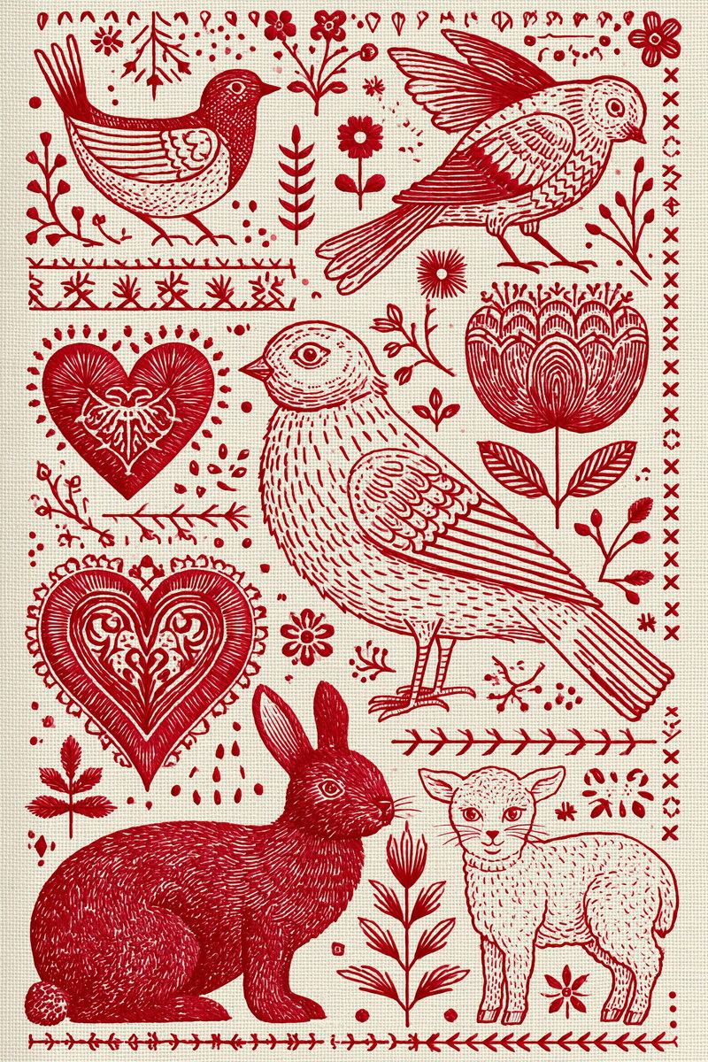 Redwork Embroidery Collection Book 31 Product Book 1 digital PDF embroidery design book - product image 16