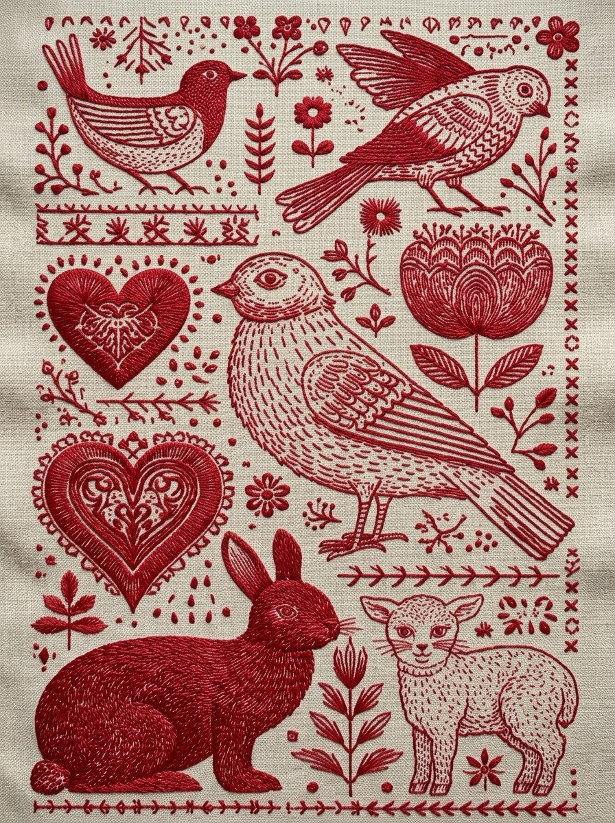 Redwork Embroidery Collection Book 31 Product Book 1 digital PDF embroidery design book - product image 20