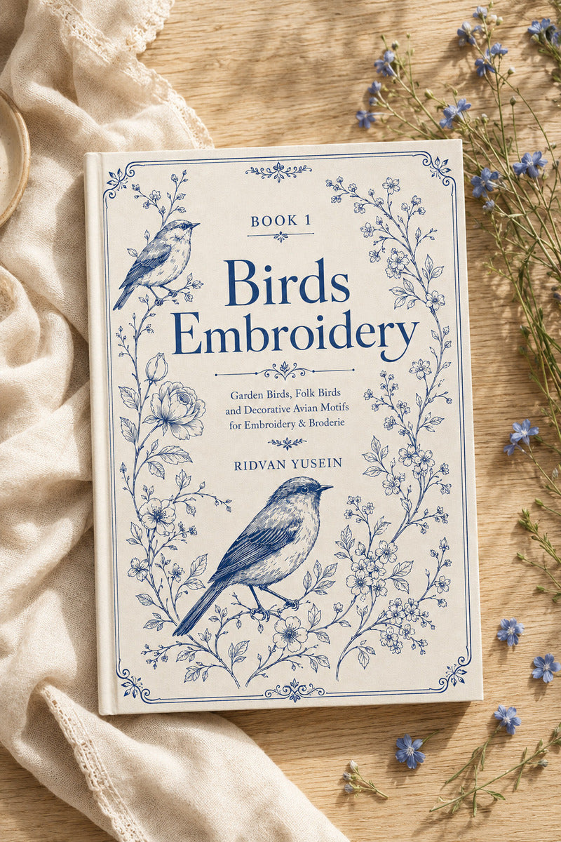 Birds Embroidery 1 Book from Birds Embroidery Book 1, a digital embroidery design reference for machine embroidery designs, embroidery patterns and embroidery design reference.