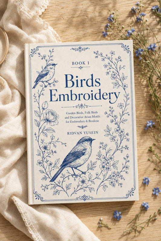 Birds Embroidery 1 Book from Birds Embroidery Book 1, a digital embroidery design reference for machine embroidery designs, embroidery patterns and embroidery design reference.