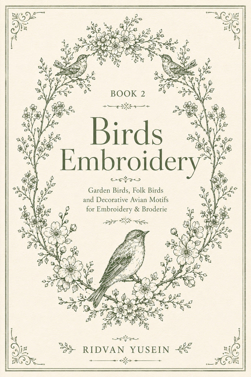 Birds Embroidery 2 Book from Birds Embroidery Book 2, a digital embroidery design reference for machine embroidery designs, embroidery patterns and embroidery design reference.