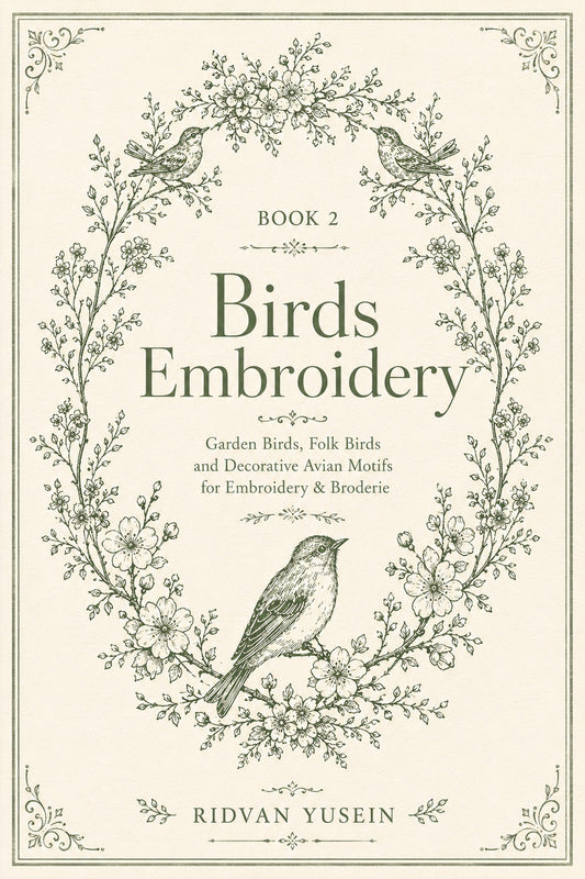 Birds Embroidery 2 Book from Birds Embroidery Book 2, a digital embroidery design reference for machine embroidery designs, embroidery patterns and embroidery design reference.