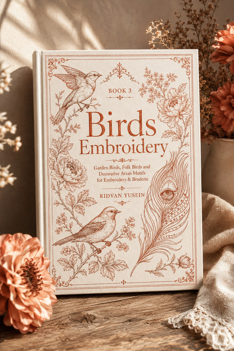 Birds Embroidery 3 Book 02 from Birds Embroidery Book 3, a digital embroidery design reference for machine embroidery designs, embroidery patterns and embroidery design reference.