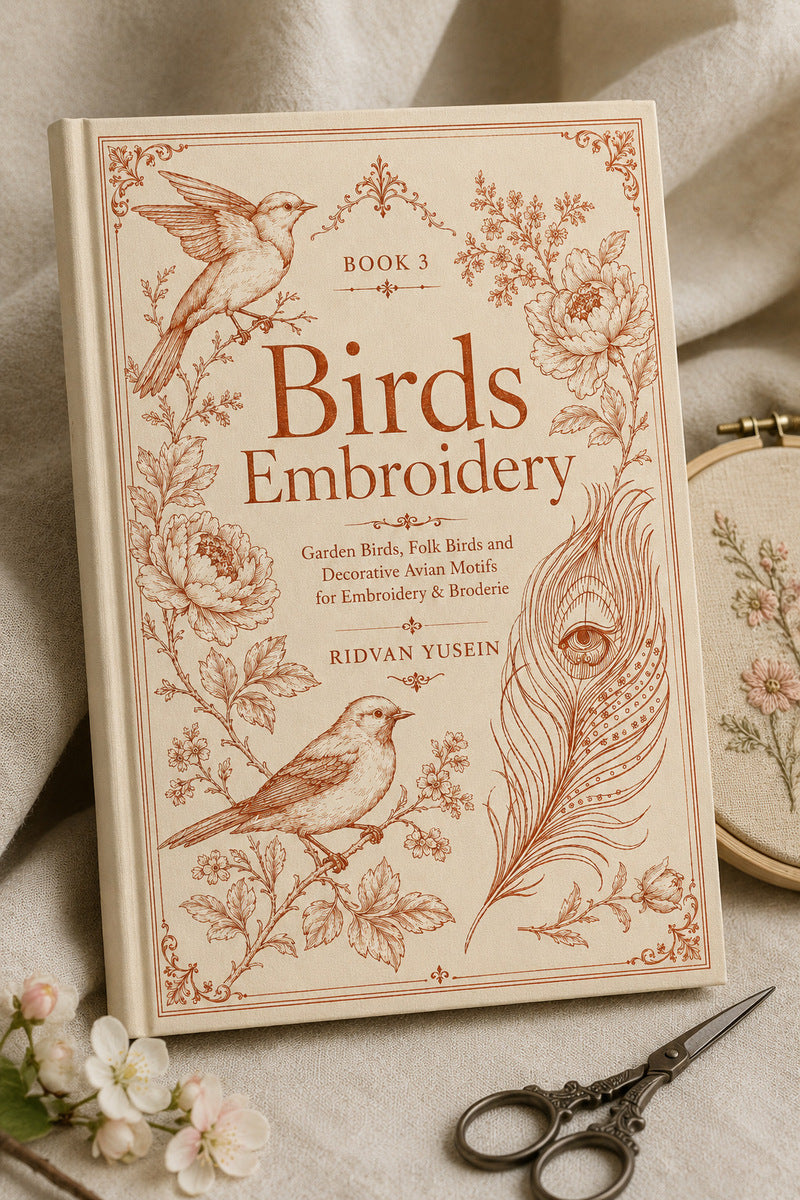 Birds Embroidery 3 Book 03 from Birds Embroidery Book 3, a digital embroidery design reference for machine embroidery designs, embroidery patterns and embroidery design reference.