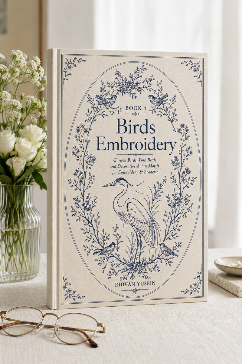 Birds Embroidery 4 Book 02 from Birds Embroidery Book 4, a digital embroidery design reference for machine embroidery designs, embroidery patterns and embroidery design reference.