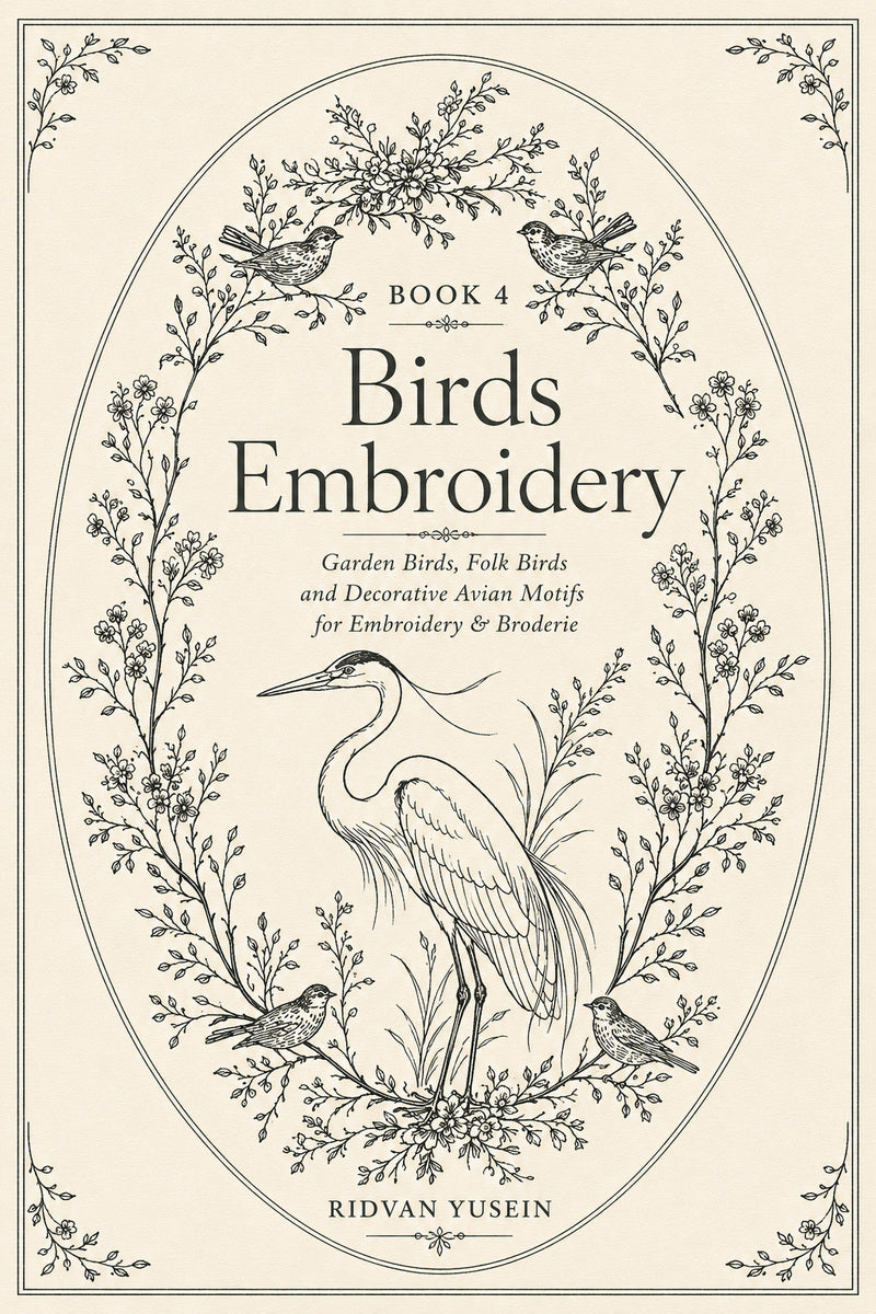 Birds Embroidery 4 Book from Birds Embroidery Book 4, a digital embroidery design reference for machine embroidery designs, embroidery patterns and embroidery design reference.