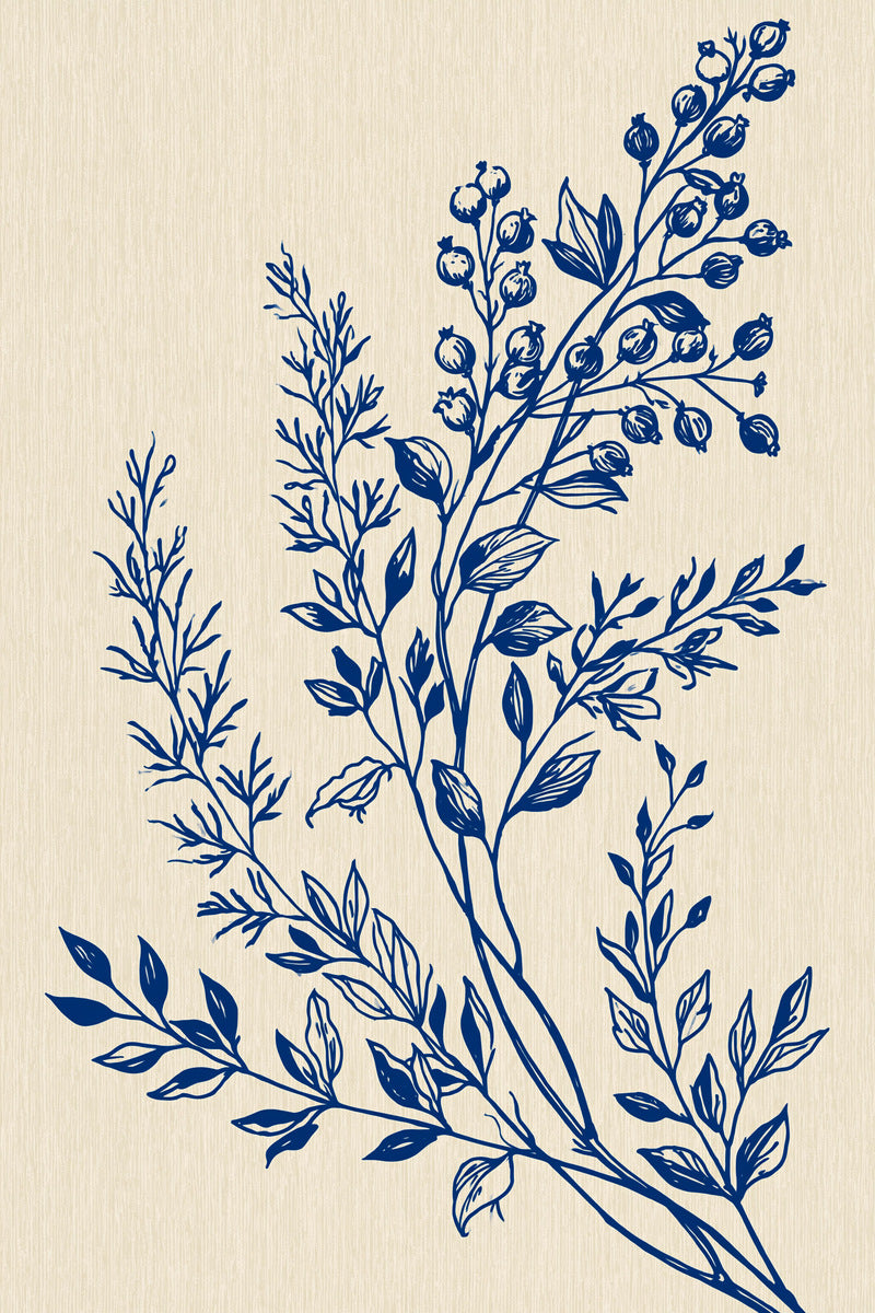 Bluework Kitchen Motif from Napkins, Table Runners & Kitchen Linens Book 1, a digital embroidery design reference for machine embroidery designs, embroidery patterns and border and edge embroidery.