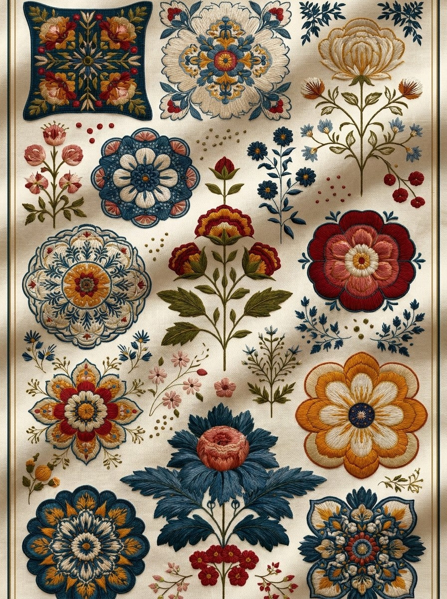 Pillow Covers & Home Decor Embroidery Book 28 Product Book 2 digital PDF embroidery design book - product image 20