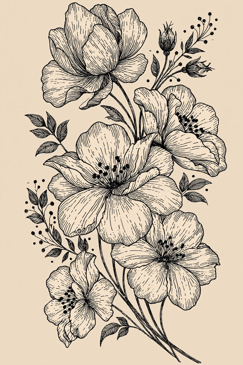 Boho Fashion Floral Panel Fashion from Jacket Backs & Shirt Fronts Embroidery Book 1, a digital embroidery design reference for machine embroidery designs, embroidery patterns and garment placement ideas.