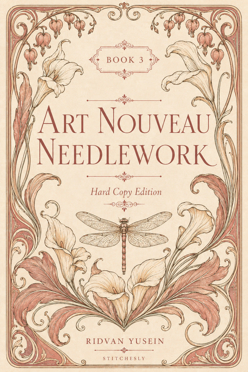 Book 11 Art Nouveau Needlework 3 Book 03 from Art Nouveau Needlework Book 3, a digital embroidery design reference for machine embroidery designs, embroidery patterns and embroidery design reference.