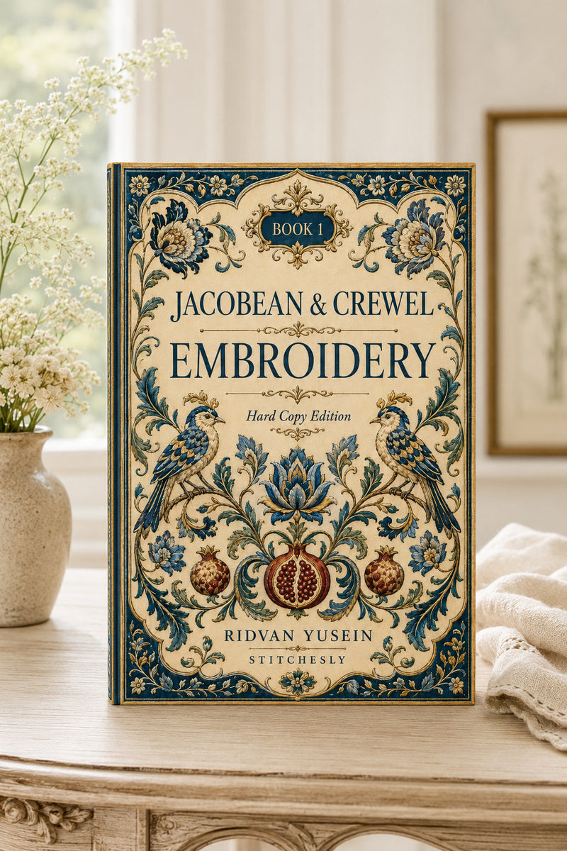 Book 12 Jacobean And Crewel Embroidery 1 Book from Jacobean & Crewel Embroidery Book 1, a digital embroidery design reference for machine embroidery designs, embroidery patterns and embroidery design reference.