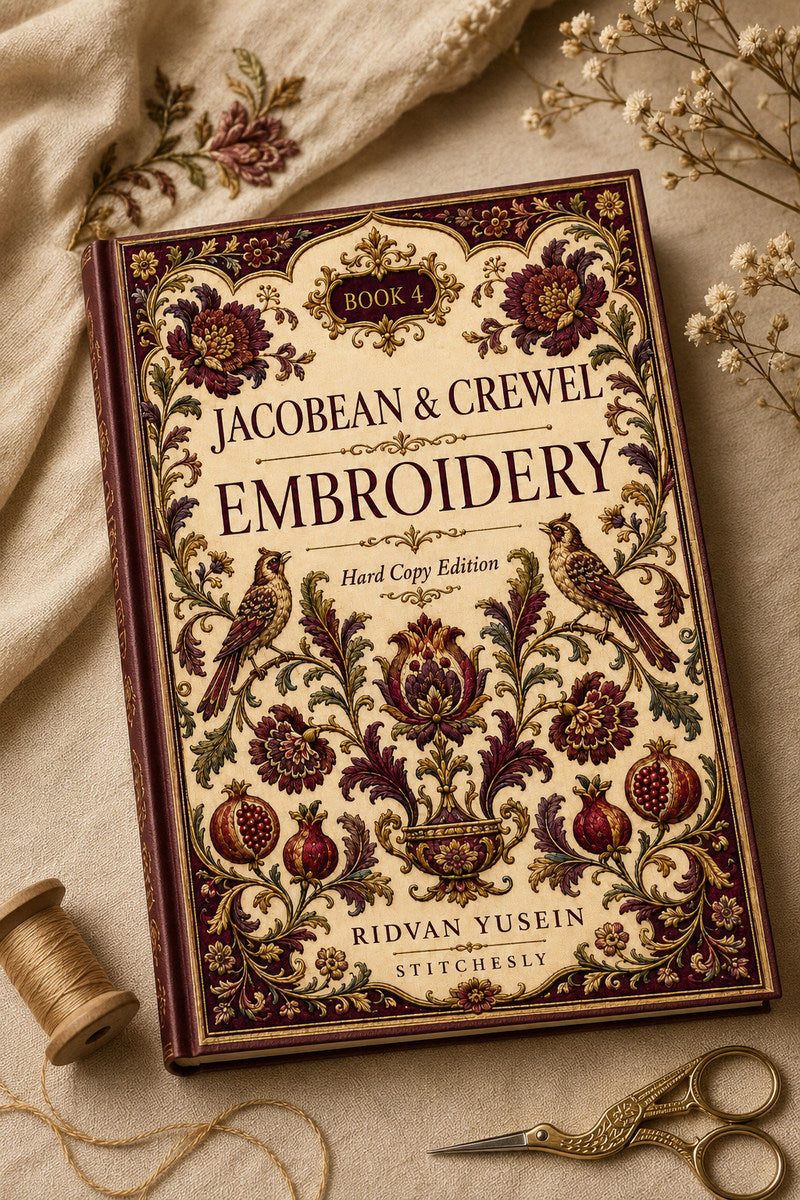 Book 12 Jacobean And Crewel Embroidery 4 Book from Jacobean & Crewel Embroidery Book 4, a digital embroidery design reference for machine embroidery designs, embroidery patterns and embroidery design reference.